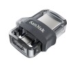 Pendrive SanDisk ULTRA SDDD3-128G-G46 (128GB microUSB, USB 3.0 kolor szary)