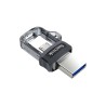 Pendrive SanDisk ULTRA SDDD3-128G-G46 (128GB microUSB, USB 3.0 kolor szary)