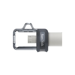 Pendrive SanDisk ULTRA SDDD3-128G-G46 (128GB microUSB, USB 3.0 kolor szary)