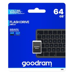 GOODRAM FLASHDRIVE PICCOLO 64GB UPI2 BLACK USB 2.0