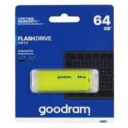 Pendrive GoodRam UME2 UME2-0640Y0R11 (64GB USB 2.0 kolor żółty)