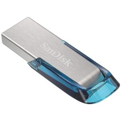 DYSK SANDISK USB 3.0 ULTRA FLAIR 128GB NIEBIESKI 150MB/s