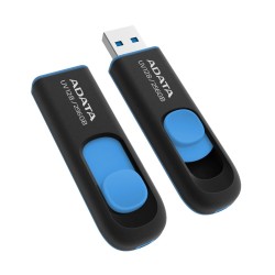 ADATA UV128 pamięć USB 256 GB USB Typu-A 3.2 Gen 1 (3.1 Gen 1) Czarny, Niebieski