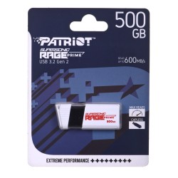 Patriot Rage Prime 600 MB/s 512GB USB 3.2 8k IOPs