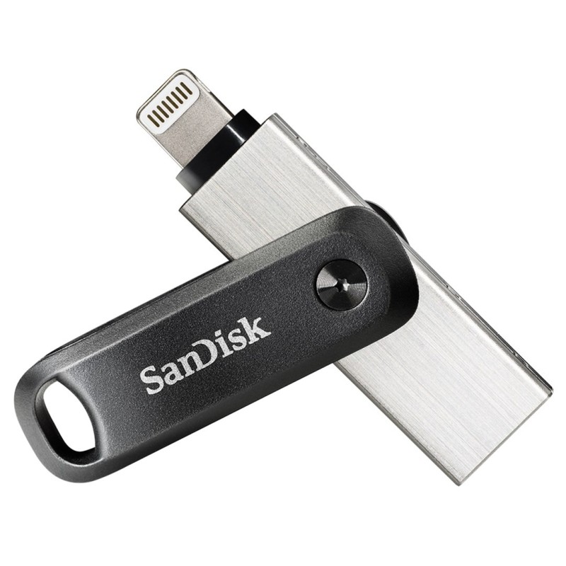 Pendrive SanDisk iXpand GO SDIX60N-128G-GN6NE (128GB Lightning, USB 3.0 kolor srebrny)