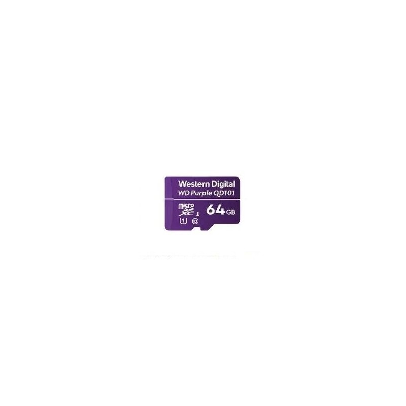 Karta pamięci WD Purple microSDXC WDD064G1P0C (64GB Class 10, Class U1)