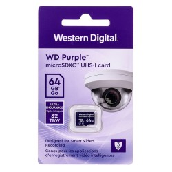 Karta pamięci WD Purple microSDXC WDD064G1P0C (64GB Class 10, Class U1)