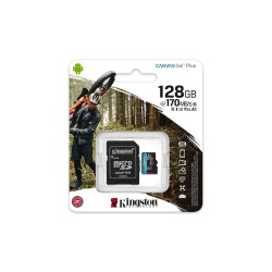 KINGSTON microSDXC Canvas Go Plus 128GB + adapter