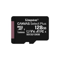 Karta pamięci z adapterem Kingston Canvas Select Plus SDCS2/128GB (128GB Class 10, Class U1, V10 + adapter)