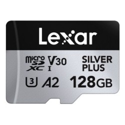 Lexar Professional SILVER PLUS 128 GB MicroSDXC UHS-I