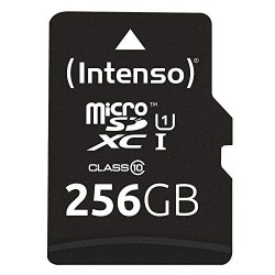 Intenso microSD Karte UHS-I Premium 256 GB Klasa 10