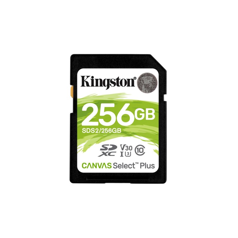 Karta pamięci Kingston Canvas Select Plus SDS2/256GB (256GB Class U3, V30 Karta pamięci)