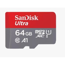 SANDISK ULTRA microSDXC 64GB 140MB/s + SD ADAPTER