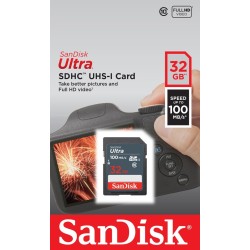 SANDISK ULTRA SDHC 32GB 100MB/s