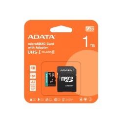 ADATA AUSDX1TUI3V30SA2-RA1 pamięć flash 1 TB MicroSDXC UHS-I Klasa 10