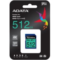 ADATA Premier Pro 512 GB SDXC UHS-I Klasa 10