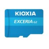 KIOXIA 256GB microSD KIOXIA Exceria (gen 2) UHS I U3 V30 with adapter