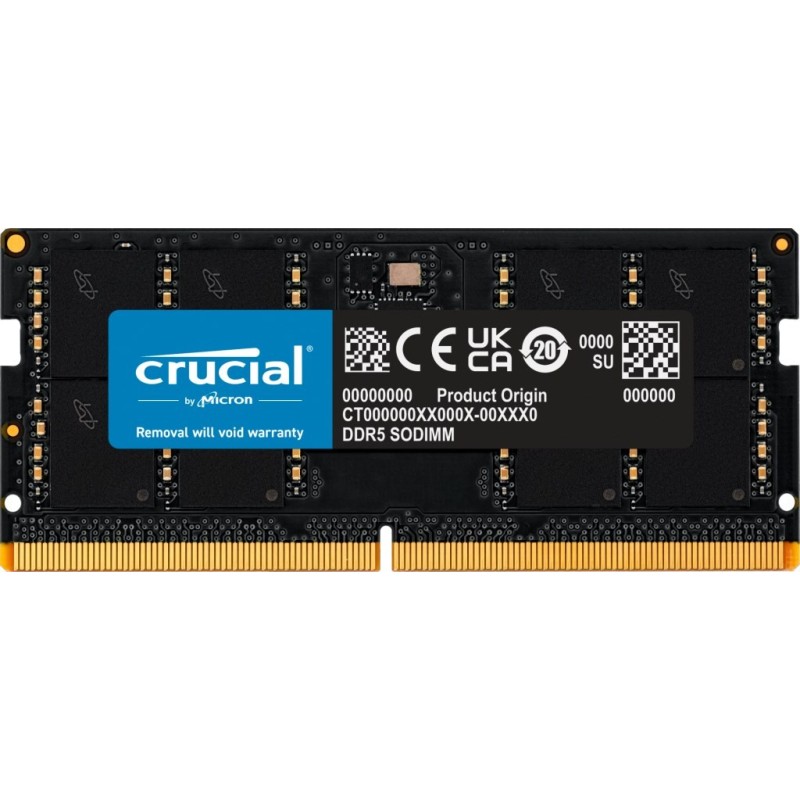 Crucial CT32G48C40S5 moduł pamięci 32 GB 1 x 32 GB DDR5 4800 MHz