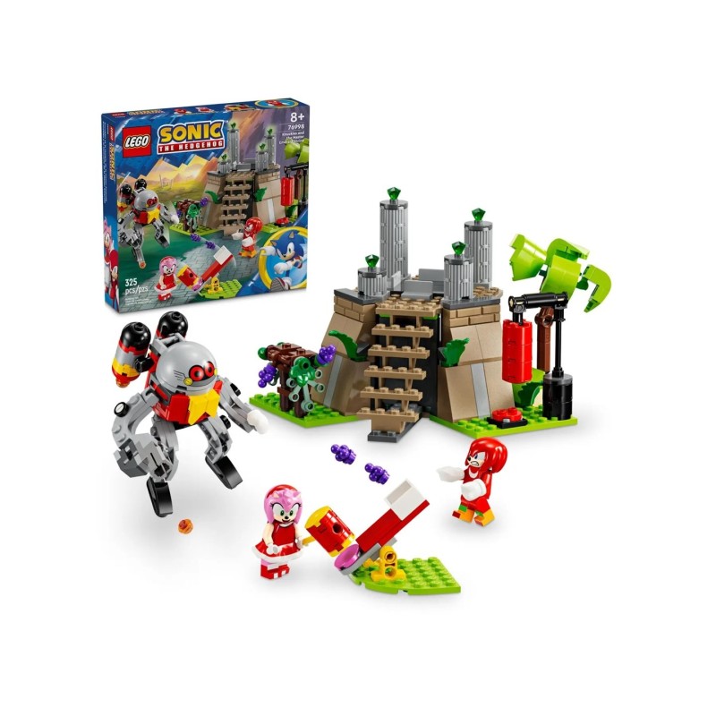 LEGO SONIC THE HEDGEHOG 76998 Knuckles i świątynia Master Emerald LEGO SONIC THE HEDGEHOG 76998 Knuckles i świątynia Master Emerald