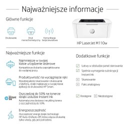 DRUKARKA HP LASERJET PRO M110w