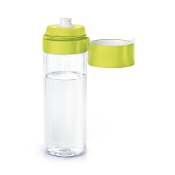 Butelka filtrująca Brita Fill&Go limonkowa + 4 filtry MicroDisc