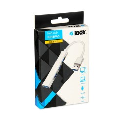 HUB I-BOX 4-PORTOWY USB3.0 + USB 2.0, SLIM