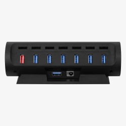 Streamplify HUB CTRL 7 USB 3.2 Gen 1 (3.1 Gen 1) Type-A Czarny