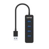 UNITEK HUB USB-A 4X USB-A 3.1, AKTYWNY,10W, H1117A