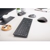 CHERRY KW 9100 SLIM klawiatura Uniwersalne RF Wireless + Bluetooth QWERTZ Niemiecki Czarny