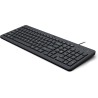 Klawiatura HP 150 Wired Keyboard przewodowa czarna 664R5AA