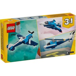 LEGO CREATOR 3w1 31160 Statek powietrzny: samolot wyścigowy