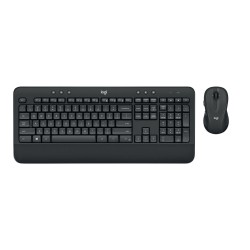 Logitech MK545 ADVANCED Wireless Keyboard and Mouse Combo klawiatura Dołączona myszka Uniwersalne USB QWERTZ Niemiecki Czarny