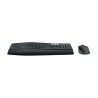 Logitech MK850 Performance klawiatura Dołączona myszka Uniwersalne RF Wireless + Bluetooth QWERTZ Niemiecki Czarny