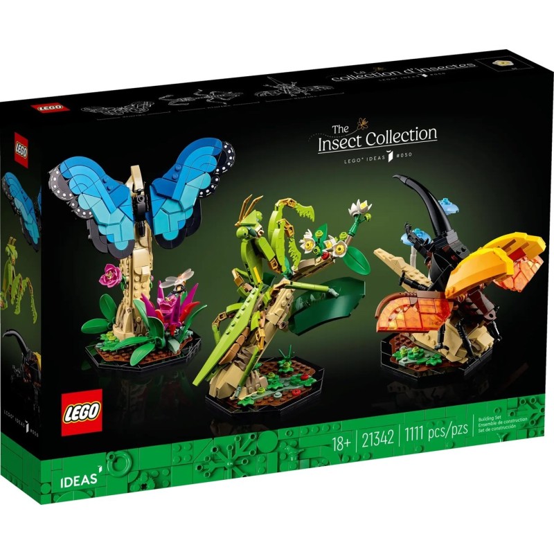 LEGO Ideas 21342 Kolekcja owadów LEGO Ideas 21342 Kolekcja owadów