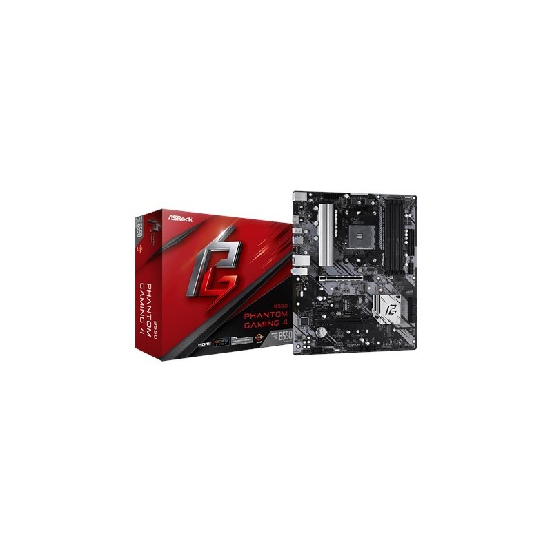 Asrock B550 Phantom Gaming 4 Socket AM4 ATX AMD B550