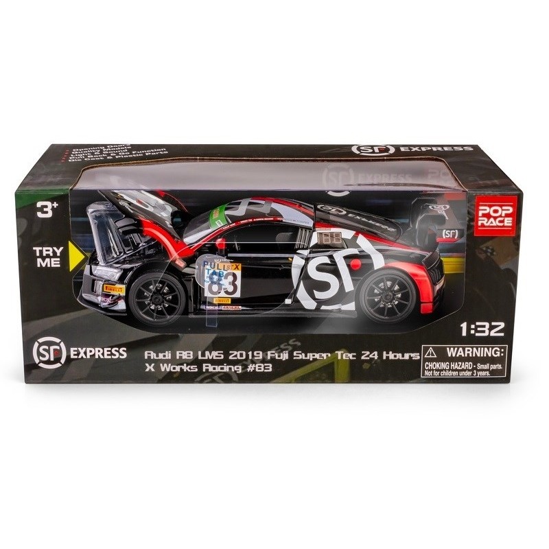 Model RMZ Hobby 1:32 AudiR8 2015 SFExp H-109 81093