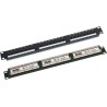 Q-LANTEC Patch panel UTP kat.5e, 24 porty złącza LSA 1U