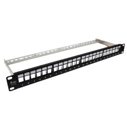 Patch panel A-LAN PK020 (1U 19" 24xRJ-45)