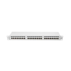 Patch panel Lanberg PPS5-1024-S (1U 19" kat. 5e FTP 24xRJ-45)