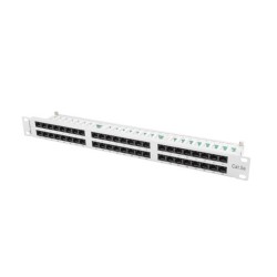 Patch panel Lanberg PPU5-1048-S (1U kat. 5e 48xRJ-45)