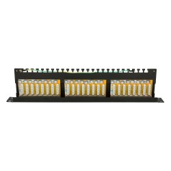 Patch panel Extralink EX.9830 (1U kat. 5e 24xRJ-45)