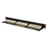 Patch panel Extralink EX.9830 (1U kat. 5e 24xRJ-45)