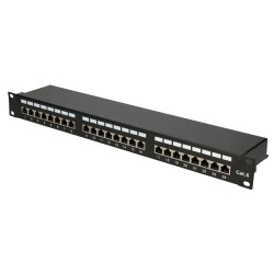 Patch panel Extralink EX.9830 (1U kat. 5e 24xRJ-45)