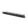 Patch panel Lanberg PPU6-1048-B (1U kat. 6 48xRJ-45)