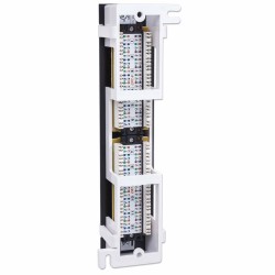 Patch panel 12 utp naścien C6