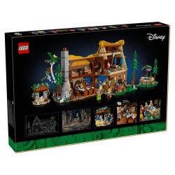 LEGO Disney 43242 Chatka Królewny Śnieżki i siedmiu krasnoludków