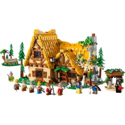 LEGO Disney 43242 Chatka Królewny Śnieżki i siedmiu krasnoludków