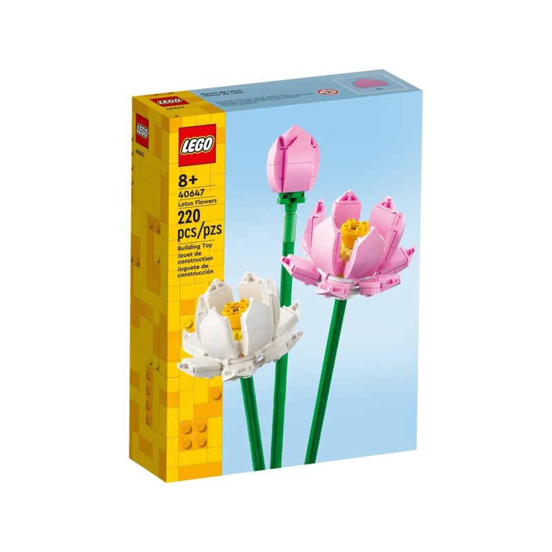 LEGO Flowers 40647 Kwiaty lotosu LEGO Flowers 40647 Kwiaty lotosu