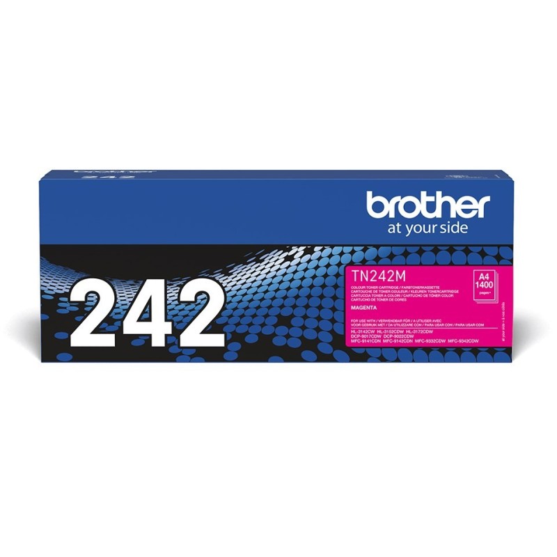 Brother TN-242M kaseta z tonerem 1 szt. Oryginalny Purpurowy