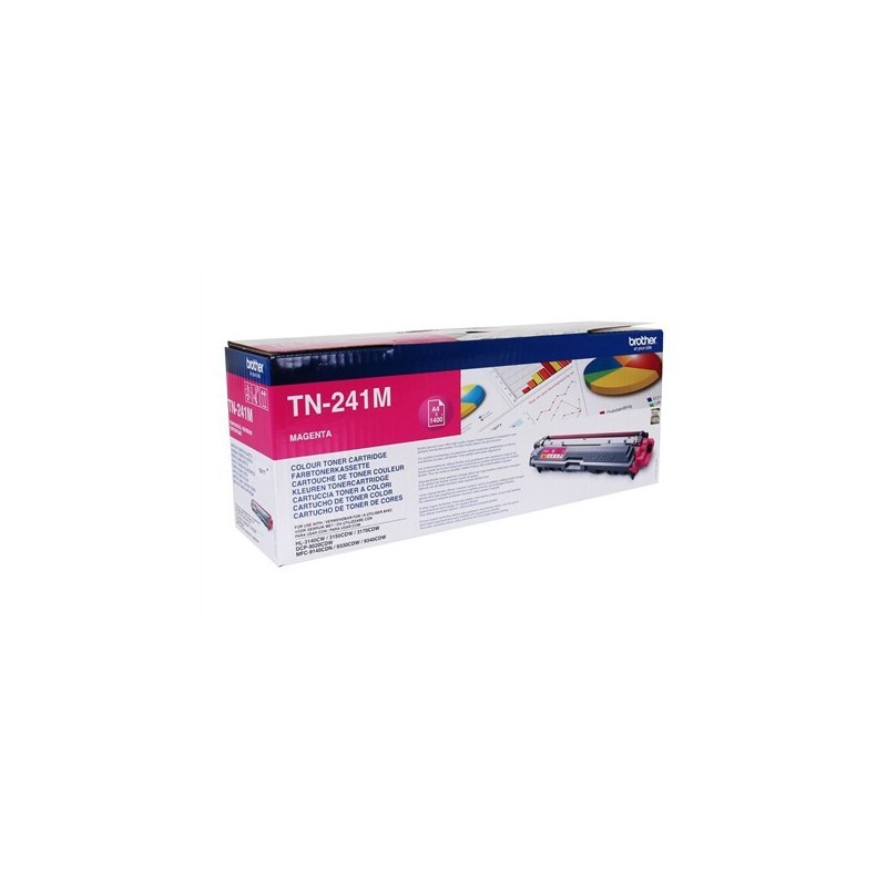 Brother TN-241M kaseta z tonerem 1 szt. Oryginalny Purpurowy